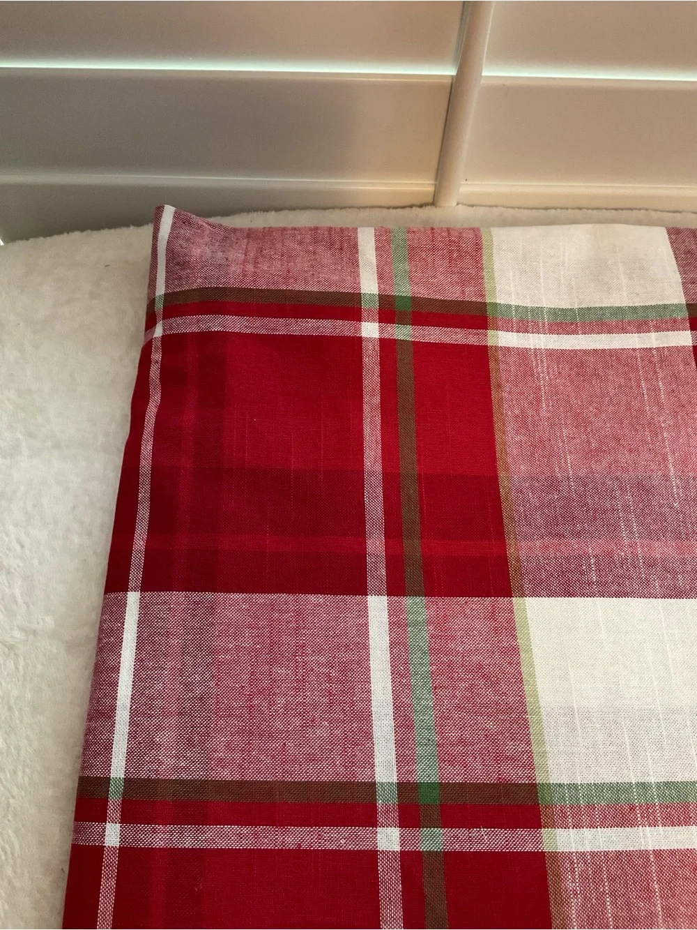 Red Plaid Cloth - Unbranded